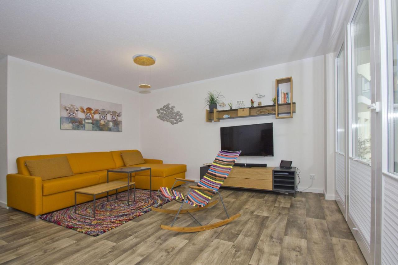 Mit Meerblick Und Terrasse, Gratis Nutzung Vom Ahoi Erlebnisbad Und Sauna In Sellin - Meeresblick Fewo 68 Goehren  Zewnętrze zdjęcie