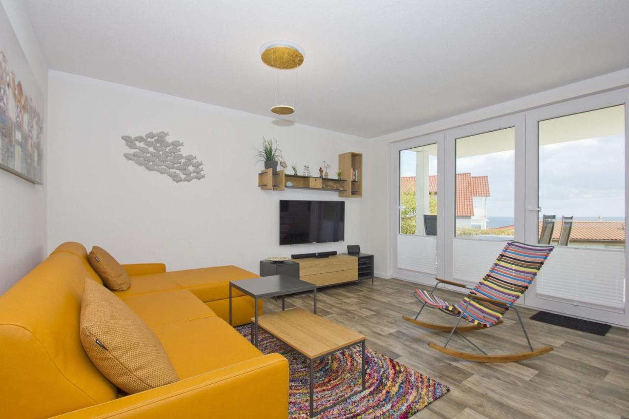 Mit Meerblick Und Terrasse, Gratis Nutzung Vom Ahoi Erlebnisbad Und Sauna In Sellin - Meeresblick Fewo 68 Goehren  Zewnętrze zdjęcie