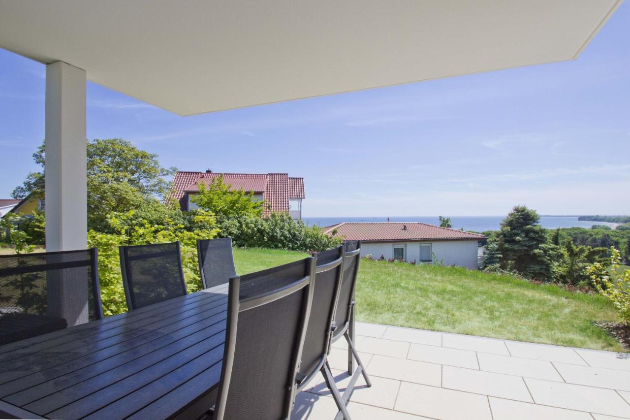 Mit Meerblick Und Terrasse, Gratis Nutzung Vom Ahoi Erlebnisbad Und Sauna In Sellin - Meeresblick Fewo 68 Goehren  Zewnętrze zdjęcie